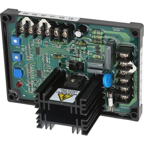 Régulateur de tension GAVR-15A pour génératrice diesel sans balais, AVR à excitation automatique 180V-240V, stabilisateur de tension alternateur (1/5)