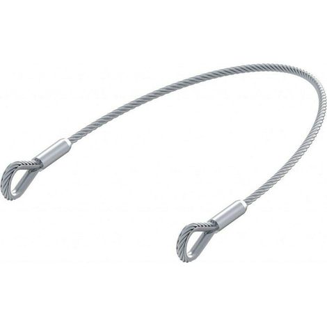 Cable De Seguridad Anticaída De Acero De 515 MM Para Puerta Batiente Certificada