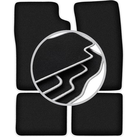 Tapis de sol Carlux argentés pour : Ford Explorer MK2 SUV (1994-2000) (1/5)
