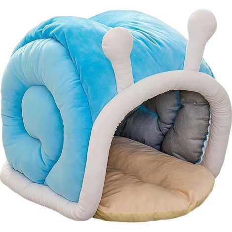 Panier pour Chat Fermé Meuble pour Animal de Compagnie Chaud Mignon en (1/5)