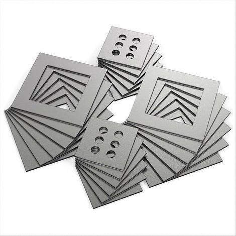 Kit de 24 coupons d'entraînement à la soudure d'acier, idéal pour les débutants, pour une formation complète au perfectionnement des compétences. (1/5)