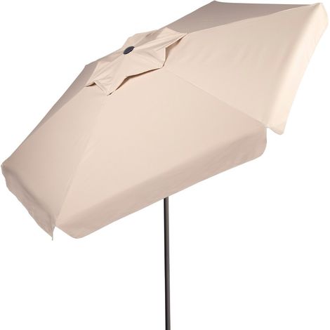 Parasol aktive hexagonal 230 cm inclinable protección UV50 (1/5)