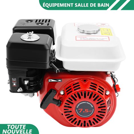 7.5 HP 4 temps gaz moteur essence moteur rotateur moteur essence 212cc OHV cylindre unique 3600rpm