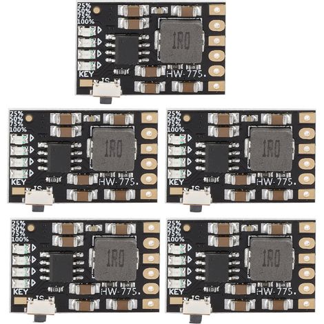 5 pièces Module Batterie Lipo 2A 5V avec Protection Boost et Carte de Charge Mini (1/5)