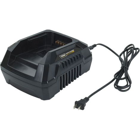 Chargeur rapide pour batterie lithium 40V Texas outils sans fil