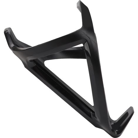 Porte-bidon de vélo noir en résine TPR haute élasticité, compatible VTT et vélos de route. (1/5)