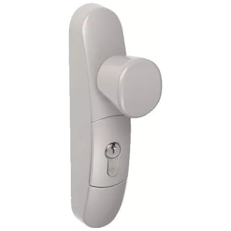 Module extérieur pour antipanique 89 DESIGN,90+ et EUROPAD DESIGN avec bouton débrayable EN3300 aluminium - JPM