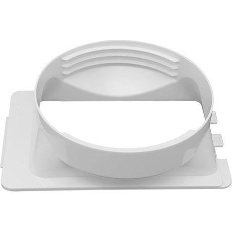 Connecteur de tuyau d'échappement de climatiseur, interface de conduit d'échappement carré, accessoires portables pour adaptateur de climatiseur mobile (1/5)