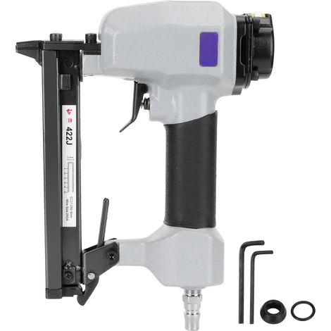 Pistolet à Clous Pneumatique Portable pour Travail du Bois et Bricolage