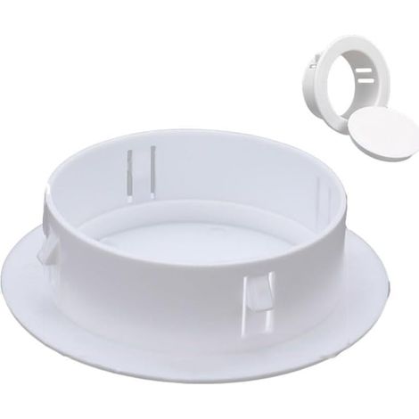 CSPARKV Tapa decorativa para orificio de aire acondicionado, tapa decorativa para orificio de ventilación de pared, tapón para orificio de aire acondicionado (100 mm)