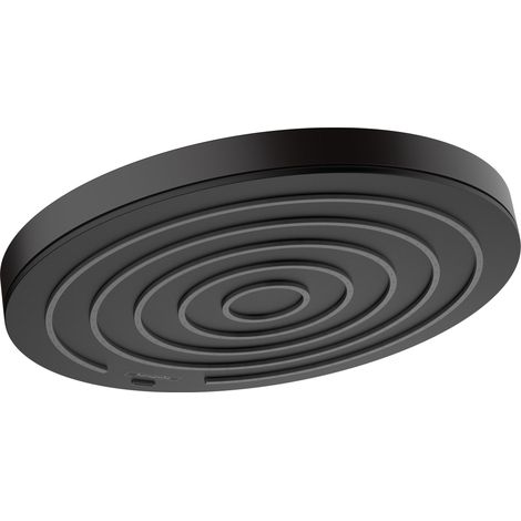 Hansgrohe Pulsify S - Rociador de ducha 260, 1 chorro, negro mate 24140670 (1/4)