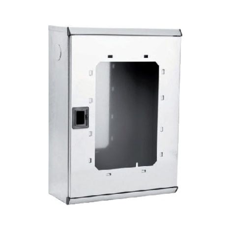 ART. 36/H Cassetta acciaio da interno/esterno ELECTA, portello senza lastra, per idrante a muro DN 45 0154X.036