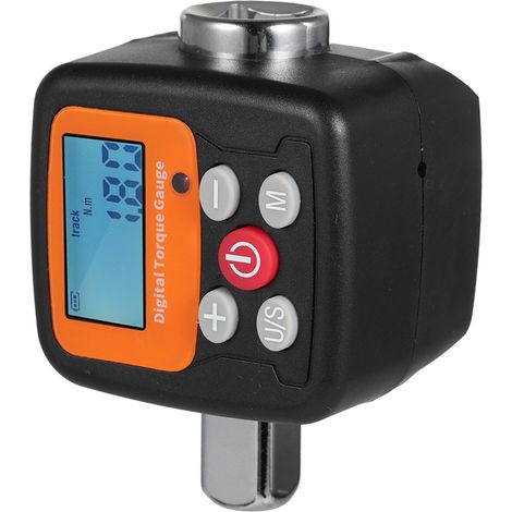 ENGC-340 Digitalmultimeter, 1/2'' auf 1/4'' und 1/2'' auf 3/8'' Adapter, hohe Präzision, 4-stufiges hintergrundbeleuchtetes Display, ideal für Kfz-, Fahrrad-, Motorrad-, Heimwerker- und Haushaltsrepar (1/2)