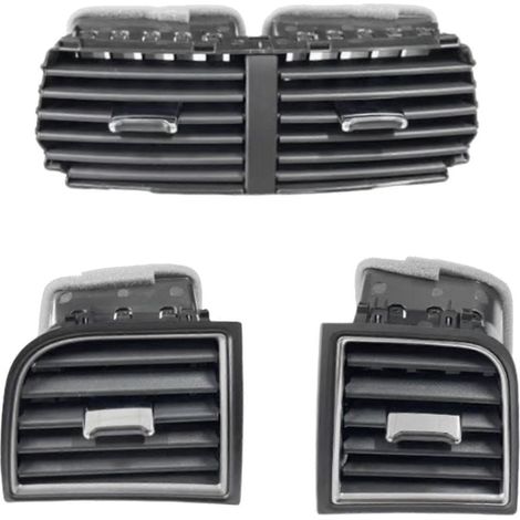 Ensemble de 3 grilles de ventilation (gauche, droite et centrale) pour Ford Explorer 16-19 FB5Z-19893-AD FB5Z-19893-CE JB5Z19893BB (1/5)
