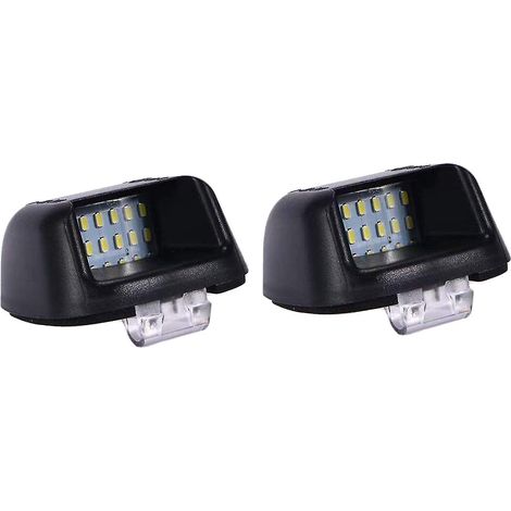 Lot de 2 feux de plaque d'immatriculation arrière à LED, pratiques et durables, pour Nissan Navara D40 (1/5)