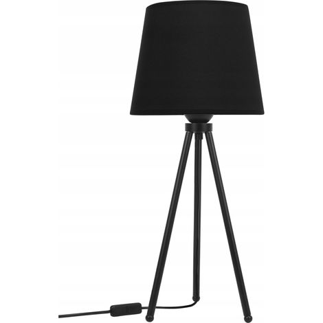 Lampe de table sur pied, trépied, 49 cm E27 (1/5)
