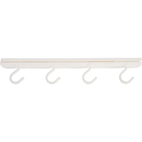 Crochet coulissant pour porte-ustensiles de cuisine, support pour tasses et mugs (1/3)