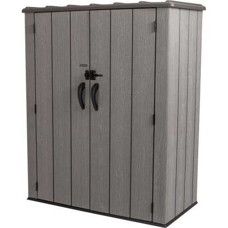 Armadio porta attrezzi milano lifetime hdpe 136x70x172h - Losa (1/5)
