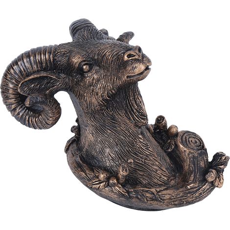Niedlicher Wandhaken in Tierform, Kleiderständer für Mäntel, Hüte und mehr – Dekoration für Badezimmer und Schlafzimmer (Ziegenform) (1/5)