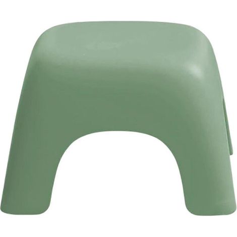 Tabouret portable léger blanc-green (1/5)