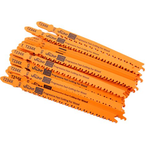 Vaunt Progressor Wood Cutting T234X Jigsaw Blades Pack of 25 Softwood Plywood (1/5)