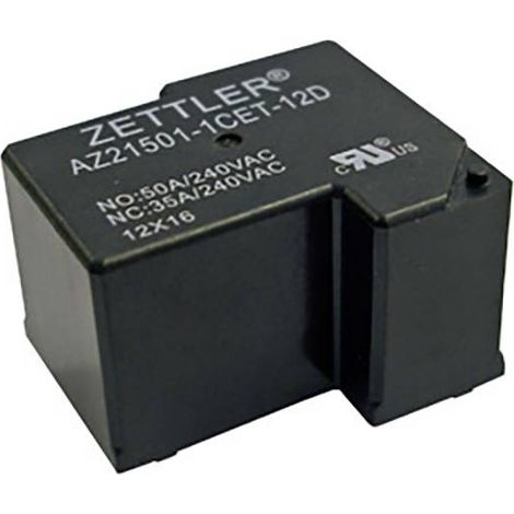 Zettler Electronics AZ21501-1AET-24DF Relais pour circuits imprimés 24 V/DC 50 A 1 NO (T) 1 pc(s) Y740742 (1/2)