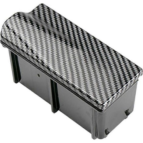 Cendrier de console centrale pour Mercedes Benz Classe ML GL W166 Classe GLE W292 1668100330 (Motif fibre de carbone) (1/5)