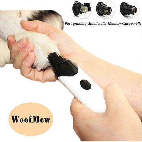 Lime à ongles manuelle pour chiens, soin indolore, pour un entretien soigné des griffes à domicile.-AquaForge (1/5)