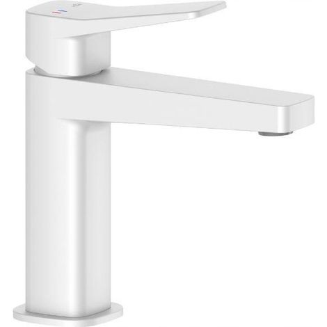 Rubinetto lavabo KFA Malaga Bianco Ottone 115 mm (1/3)