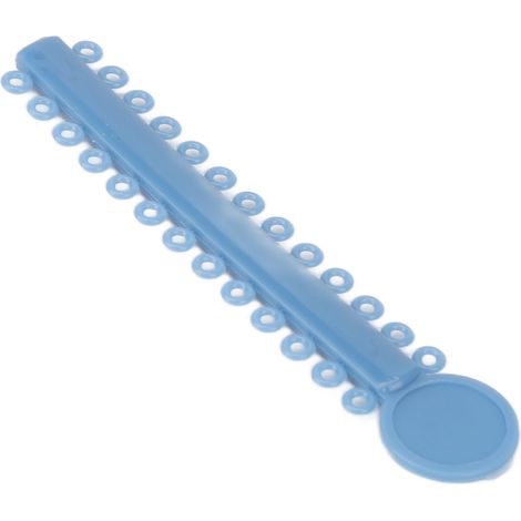Élastiques Orthodontiques Transparents pour Appareil Dentaire - Lot de 40 Élastiques de Traction - Sans Latex (1/5)