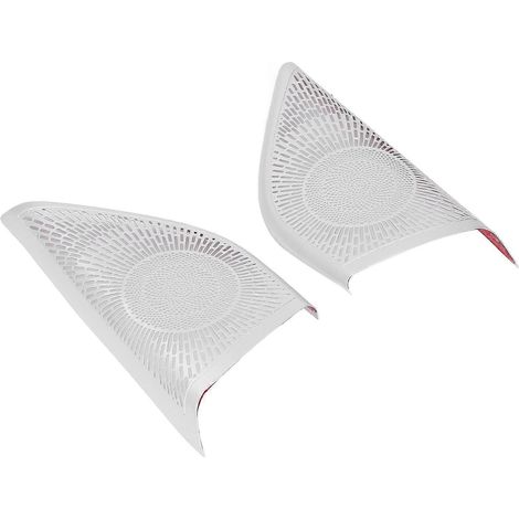 Paire de grilles de haut-parleurs de portières de voiture, en alliage d'aluminium, compatibles avec Mercedes-Benz Classe B W247