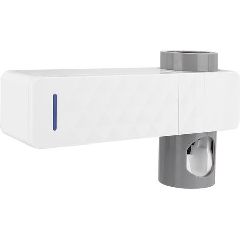 Support mural pour brosse à dents UV stérilisateur multifonction 100-240V prise EU, outil désinfection buccale et rangement (1/5)