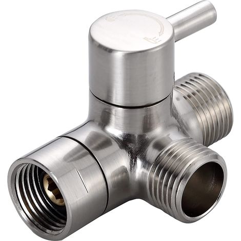 Robinet inverseur de douche, séparateur de douche à 3 voies, séparateur de bras de douche G1/2