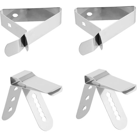 4 pièces Pinces Thermomètre Inoxydable Support Température (1/5)