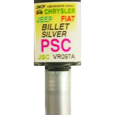 Pintura reparadora de arañazos Chrysler Jeep Fiat PSC Billet Silver Vision 10 ml ARA (1/5)