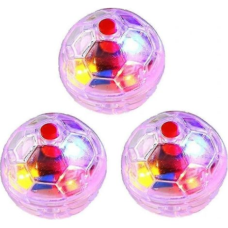 Ensemble de 3 boules lumineuses clignotantes à détection de mouvement pour la chasse aux fantômes et aux animaux de compagnie (1/2)