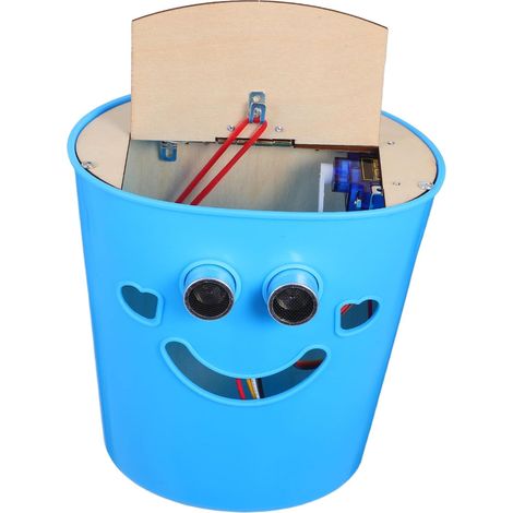 DECHOUS Kit de Bote Basura Automatique sans Contact Plastique (1/5)