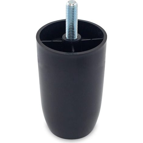 TENDAGGIMANIA Piedini per Mobili, Divani, Poltrone e Pouf- in Plastica- 1 Piedino Altezza 10 cm