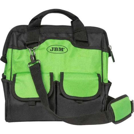 Werkzeugtasche jbm mit mehreren Taschen und verstärkten Griffen