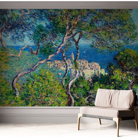 Carta da parati adesiva - lavabile - decorazione murale - per cucina - pellicola decorativa Panorami mediterranei 312x219 cm (1/5)