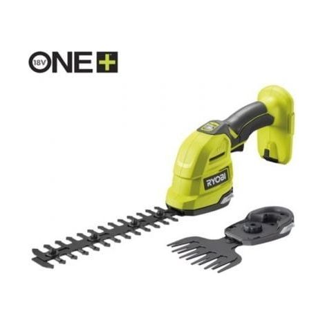 Tijera Arreglasetos y Espada Cortasetos Ryobi ONE+ 18V RY18GSA-0/ Sin Batería ni Cargador