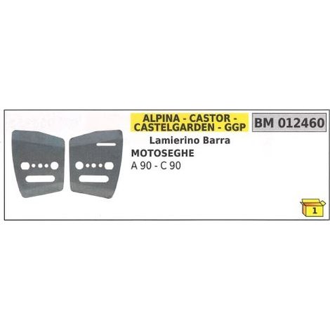 Chapa ALPINA para motosierra A 90 C 90 012460