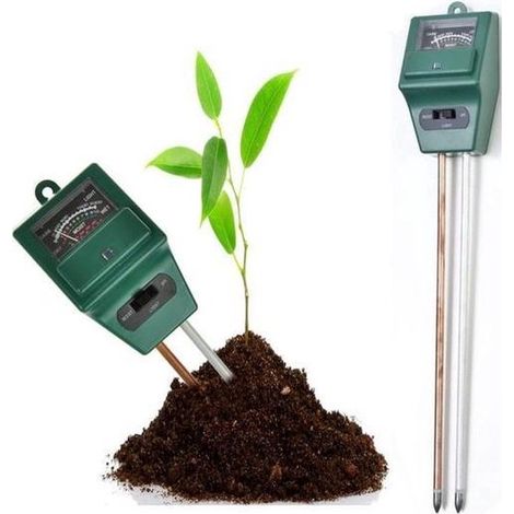 Bodentester / pH Meter / Bodenmessgerät / 3 in 1 Funktionalität (1/2)