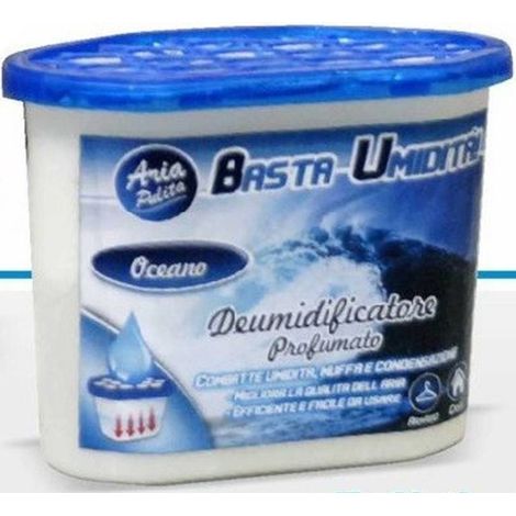 Deshumidificateur Avec 220 Gr. De Granules Deshumidificateur D'air Parfum Ocean (1/2)