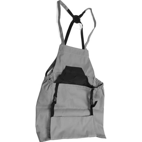 Große Erntetasche aus Oxford-Canvas mit Schnellverschluss für Obstpflücker, geeignet für Garten, Obstplantage und Bauernhof – Grau (1/5)
