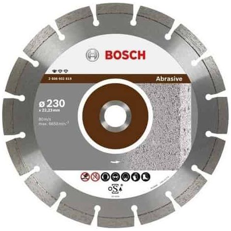 BOSCH Disques à tronçonner diamantés - Standard for Abrasive - 115 mm - x 1 - 1.6 mm - 22,23 mm (1/5)