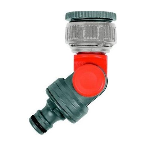 Gardena nez de robinet coudé et articulé 33,3 mm (G 1") / 26,5 mm (G (1/5)