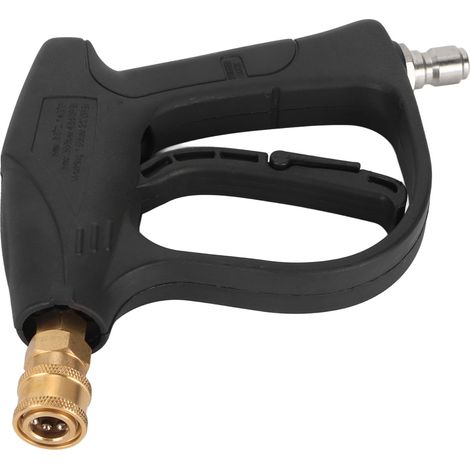 Poignée de nettoyeur haute pression en cuivre pur, bobine, 4350 PSI, raccord rapide 3/8 pouce pour le nettoyage de voitures (1/5)