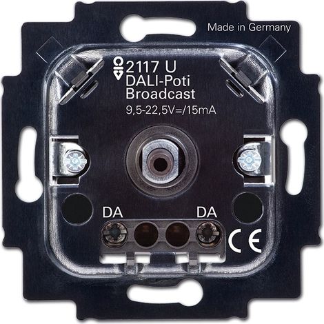 Dimmer Busch-Jaeger 2117 U controllo rotativo DALI (1/2)
