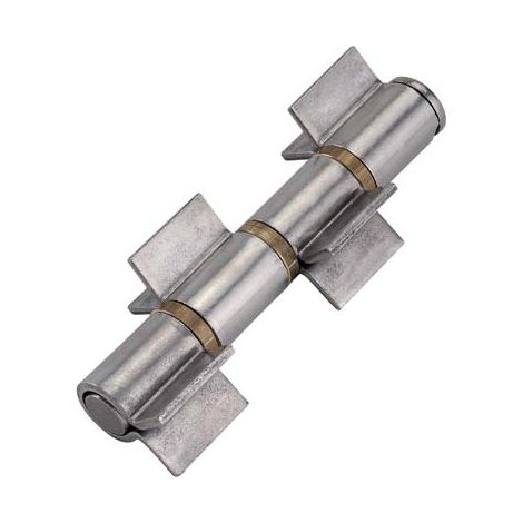 CERNIERA 4 ALI APERTE A SALDARE 135 COMBI - PERNO SFILABILE E RONDELLE OTTONE MM 180- 4 pezzi